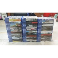 Used Ps4 games Lot 1
