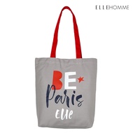 ELLE HOMME  BAG  กระเป๋าช้อปปิ้ง ผ้าแคนวาส  สกรีนโลโก้ ELLE H8H001