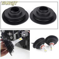 YANGJT ฝาครอบกันฝุ่นยางนุ่ม Sampurry สำหรับไฟหน้ารถยนต์ Auto Universal LED Light Seal Cap