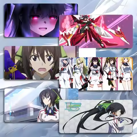 anime mecha I-Infinite Stratos Mouse Pad Mousepad Large Gaming LockEdge Thickened PC Table Desk Mat