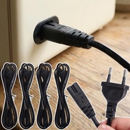 3-2Pcs 1m/1.5m/1.8m EU Power Cable - Stable Transmission - 8 Ac Power Supply Cable - Round Hole Char