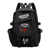 Nancy Wheeler Stranger Things Season 5 Jim Hopper Student backpack with large capacity and multi-pur