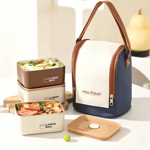 Stainless Steel Leak-Proof Lunch Box, Fresh-Keeping Lunch Box, Insulated Lunch Box, Travel Lunch Box