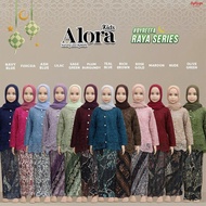ByReefa | Kurung ALORA KIDS | Material Premium Lace with Full Lining | Kain Pleated