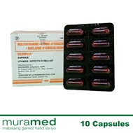 Celerplex Multivitamins + Lysine + Buclizine  Capsule 10's