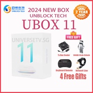 UBOX 11 Ubox11 2024 NEW UNBLOCK TECH UBOX PRO MAX 安博科技 FREE GIFTS