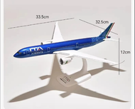 Decorate Airplane 1/200 for A350 A350-900 Italy ITA Airline Aircraft ABS Assembly Plane Model Scale 