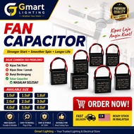 Kapasitor Kipas Siling 1.0uF/1.5uF/1.8uF/2.0uF/2.5uF/3.0uF/4.0uF/5.0uF/6.0uF | Fan Capacitor Ceiling