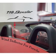 PORSCHE Convertible Windshield, 718,981,982 Rear Window Transparent Spoiler