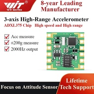 WITMOTION ADXL375/ADXL357/ADXL355 Serial Three-axis Accelerometer ±200g±40g±8g Sensor Moduleauto par
