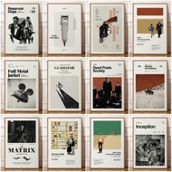 Classic MovieTV Series Poster Breaking BadThe Walking Dead InspiredDead Poets Society Modern Home Wa