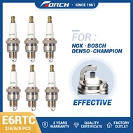 Motorcycle Ignition Spark Plug Torch E6RTC for Peugeot Citystar Ludix Kisbee TKR Squab 2 3 for CAN-A