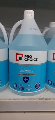 ALCOHOL HAND SANITIZING 70% v/v LIQUID PRO CHOICE 3,500ml. แอลกอฮอล์ 70% สูตรน้ำ