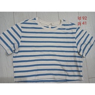 H&M Crop Top, Et Cetera Blouse (used)