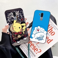 LG G7 ThinQ G7+ G7 Plus Fit G7Fit Q9 Casing Cool Cartoon Case With Strap