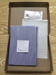 《平售》全新未開封 iPad Pro 10.5吋case 粉紫色套連保護貼 A1701/A1709 A1852 型號  平板電腦套