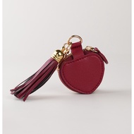 Chow Sang Sang 周生生 Red Heart-Shaped Jewellery Pouch Keychain(DO NOT BUY)