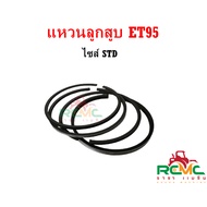 KUBOTA Piston Ring Set (KUBOTA) Model ET95 STD Size ET95 (Good Quality) Walking Tractor Parts