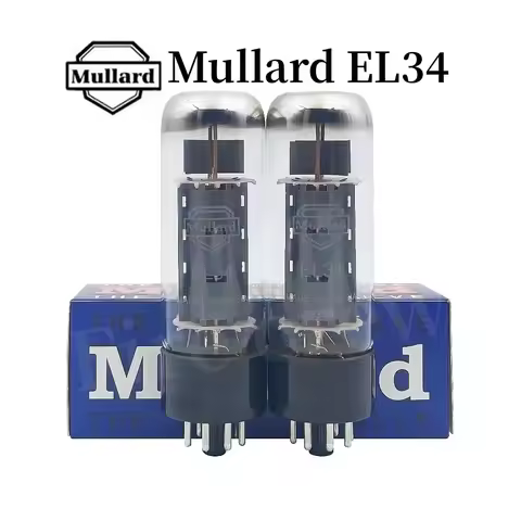 Mullard Vacuum Tube EL34 Upgrade 5881 EL34C EL34B 6P3P 6CA7 KT66 6V6 KT77 6L6 HIFI Audio Valve Elect