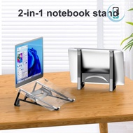 [AT] 2in1 Laptop Vertical Holder Tablet Notebookputer Heightening Stand Braet For For Pro For Office