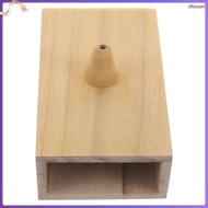 Tuning Fork Meditation Supplies Classroom Tool Resonance Box 14.80X9.00X7.00CM Khaki  dliyuan