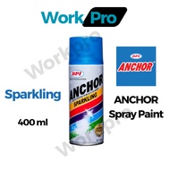 Anchor Spray Paint / Sparkling Spray Paint / DPI Anchor / 400ml Spray Paint / Cat Sembur
