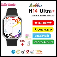 2024New Hello Watch H14 Ultra Plus Smart Watch Compass NFC 1GB ROM Local Album H13 Ultra+ Upgraded M