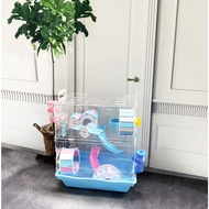 ARCYLIC Hamster Cage Entertainment + bath room