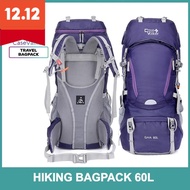 Case Valker GAIA Nylon Hiking Bag Travel Backpack (60L) TL-FK60L3 Travel Bag Duffel Bag Weekender Ba