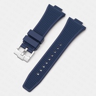 Silicone Interface Strap for Tissot PRX Series T137.407/T137.410 Mens Casual Fashion Replacement Rubber Strap Parts