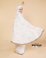 ARRAFI Mukena Marwah Dewasa Terlaris Mukena Rayon Premium Rukuh Dewasa Bordir Renda Mukena Exclusive Arrafi BEST SELLER