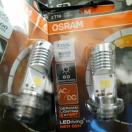 OSRAM T19 H6 WHITE FRONT LED LIGHT BULB | DOP BEBEK MATIC WHITE COOL KELVIN