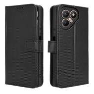 For Tecno Pova 7 4G Case Flip PU Leather Wallet Card Slot Phone Cover For Tecno Pova 7 Pova7 4G LJ6 
