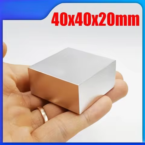 40x40x20mm Super Strong Square Magnet 40x40x20mm For Home Refrigerators, Offices DIY 40x40x20mm