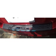 Rear Bumper Guard Rear Stepsill for Toyota Vios 2014 to 2018