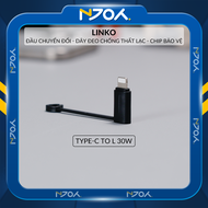 Đầu Chuyển Type-C Sang Cổng L 30W Njoy Dây Đeo Tiện Lợi Cho Điện Thoại iPhone 16 Pro Max 15 14 13 12
