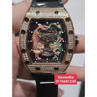 Berlink Dragon Tiger Limited Edition 999pcsAutomatic Men's Watch (Gold)