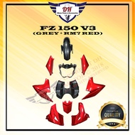 FZ 150 V3 COVER SET YAMAHA FZ150 (GREY + RM7 RED)