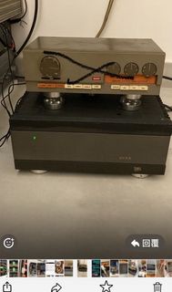 Quad 606 + 34 Power / Pre - Amplifier (Rare CD Board Output/without Phono) Service In Good Working C