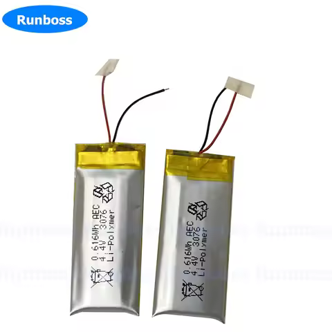 2PCS/Lot New Li-Polymer 3.7V Rechargeable Battery for Shokz Aeropex AS600 AS650 AS660 AS661 AS680 AS