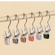 TT Home Retail/Wholesale Stainless Steel Clothes Peg Non-Slip Portable Bright Colors Clip Space Savi