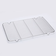 stainless steel BBQ Grill Meshes Oven Net Wire Steaming Kebab Barbecue Mesh Rack Kitchen bread cold rack Baking Tray plate trayBBQ Grills