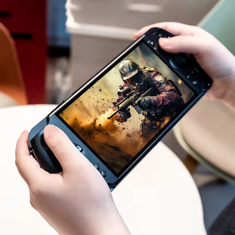 GPD Win5 Handheld Gaming AI MAX+ 395 64+2 Fingerprint unlock capacitive joystick Laptop 7" DDR5 RGB 