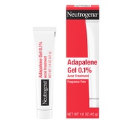Neutrogena Adapalene Gel Acne Treatment, 0.1% Adapalene Acne Medication for Pimples & Blemishes, Onc