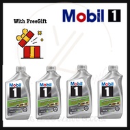 MOBIL 1 0W20 API-SN Fully Synthetic Engine Oil ( 4QT/3.78L ) Dexos (4 Bottles)