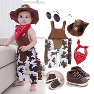 Safari Costume Baby Boy Jungle Safari Outfit Cowboy Clothes for Baby Boy 1 2 Year Old Toddler Cowboy