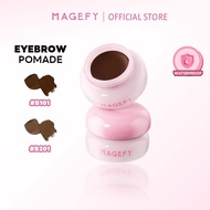 MAGEFY Eyebrow Dying Cream 2-In-1 Eyebrow Cream & Powder Gel Pomade Waterproof And Not Easy To Stain