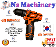 Daewoo Dald108 Cordless Drill 12v