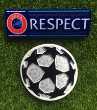 2019 UEFA Champions League Respect Patch Starball Football Arm Patch Fair Bar Champions League Ball 