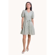 Lzzie Ada Dress - Sage and White